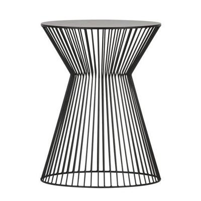 WOOOD Bijzettafel 'Suus' 35cm, kleur Zwart