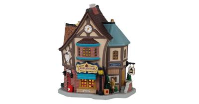 Lemax wright & sons lamplighters verlicht kersthuisje Caddington Village 2021