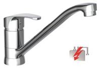 Keukenmengkraan Schutte Cellino Draaibare Uitloop Lage Druk Chroom Schütte - thumbnail