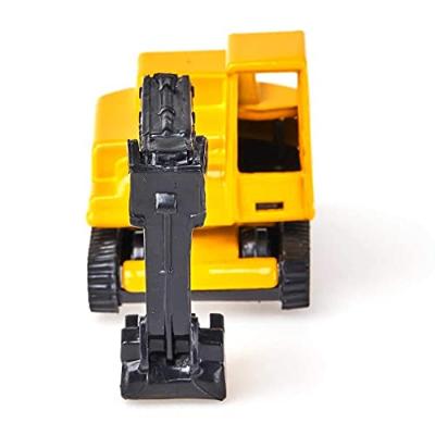 Siku 0801 graafmachine 6,8 cm geel/zwart