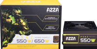 Azza PSAZ-550W 550W ATX Zwart - thumbnail