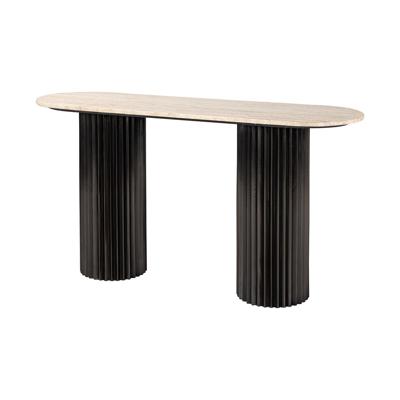 Richmond Sidetable Hampton 130 x 40cm, Travertin
