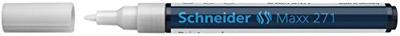 Schneider Schreibgeräte 271 127149 Lakmarker Wit 1 mm, 2 mm Schneider Schreibgeräte 271 127149 Lakmarker Wit 1 mm, 2 mm