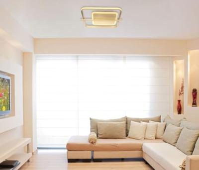 Globo Gouden plafondlampReball vierkant - 48553-36