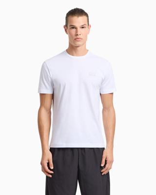 EA7 Emporio Armani 8NPT25 T-Shirt Heren Wit/Zilver - Maat XS - Kleur: ZilverWit | Soccerfanshop