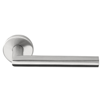 Formani Basics LB2-19 EN1906/3 deurkruk geveerd op rozet - gepolijst RVS - thumbnail