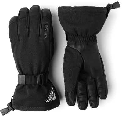 Hestra Powder Gauntlet Handschoen Black 9