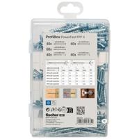 Fischer 562279 Meisterbox PowerFast II SK PZ Spaanplaatschroeven assortiment Kruiskop Pozidriv Staal Galvanisch verzinkt 1 set(s) - thumbnail