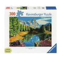 Ravensburger legpuzzel rocky mountain reflections, 300st. - thumbnail