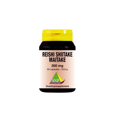SNP Reishi shiitake maitake 300 mg 60 Vegetarische capsules