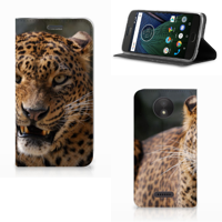 Motorola Moto C Plus Hoesje maken Luipaard - thumbnail