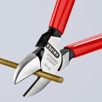 Knipex Zijsnijtang | 140 mm Lengte | Kunststof Bekleed | Zwart Geatramenteerd - 70 01 140 EAN - thumbnail