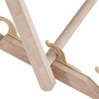 Madison strandstoel cala 55x90x87 cm hout groen - thumbnail