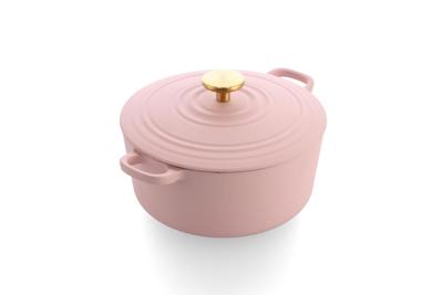 Bourgogne braadpan 24cm/4.2L Blush pink
