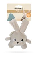 Beeztees Puppy Knuffel Canina - Hondenspeelgoed - 15 X 9 X 4 cm Grijs - thumbnail