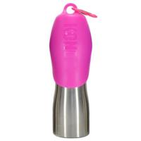 KONG H2O DRINKFLES RVS ROZE 740 ML - thumbnail