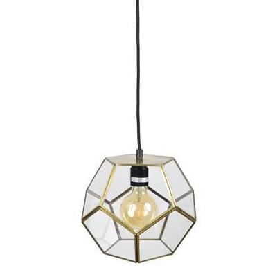 Urban Interiors Antieke glas hanglampGeo 1 - AI-PL-452