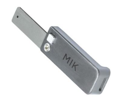 Basil mik stick - sleutel, uitklapbaar, grijs