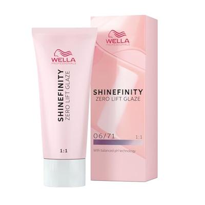 Wella Professionals ShineFinity Zero Lift Glaze 06/71 Frosted Chestnut 60ml