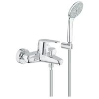 GROHE Eurodisc Cosmopolitan badkraan met omstel en koppelingen 46mm inclusief garnituur chroom 33395002 - thumbnail