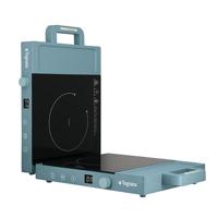 Tognana Draagbare dubbele kookplaat Iridea (Blauw) - thumbnail