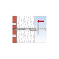 Fischer 534161 FIF-CS 8/140 Isolatiebevestiging 188 mm 8 mm 100 stuk(s) - thumbnail