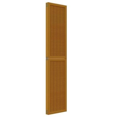 Kamerscherm met 4 panelen massief paulowniahout bruin Kamerscherm met 4 panelen massief paulowniahout bruin