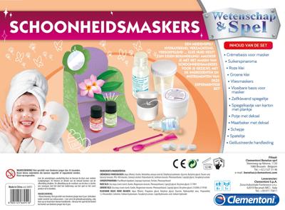 Clementoni wetenschap & spel gezichtsmaskers maken