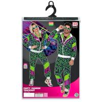 Neon Trainingspak Party Animal Groen/Paars - thumbnail