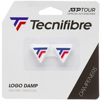 Vibratiedemper Tecnifibre Logo Damp Wit - thumbnail