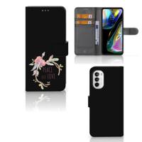 Motorola Moto G52 | Moto G82 Leuk Hoesje Boho Text - thumbnail