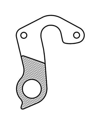 Union derailleurpad gh-148 met schroefset m3x1.0