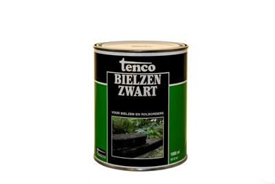 Bielzen zwart 1l verf/beits Tenco - Tenco