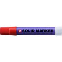 Sakura merkstift Solid Marker rood, brede punt - thumbnail