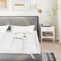 Matrasbeschermer 160x200 cm wit - thumbnail