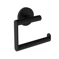 Wiesbaden Toiletrolhouder Alonzo Zonder Klep Mat Zwart - thumbnail