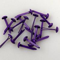 Nellie's Choice • floral brads 3mm (40stuks/pkg) purple - thumbnail