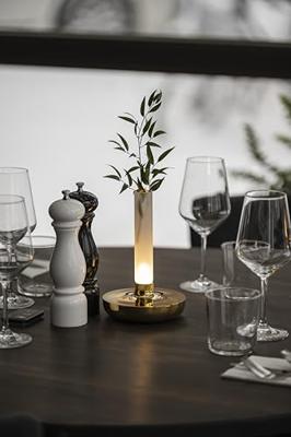 KonstSmide Oplaadbare tafellampBiarritz messing - 7827-803