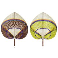 Wanddecoratie DKD Home Decor Oranje Natuurlijk 40 x 0,5 x 32 cm (2 Stuks) - thumbnail