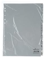 Durable 6523 Register DIN A4 1-31 Polypropyleen Grijs 31 tabbladen Bedrukte tabs 652310 - thumbnail
