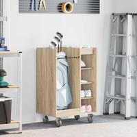 Golfkast met wiel Effen Sonoma Eiken 65 x 45 x 98 cm - thumbnail