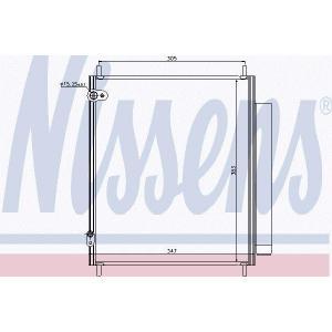 Condensator, airconditioning 940284