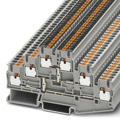 Phoenix Contact 3210512 Meeretageklem 5.2 mm Snelaansluiting Grijs 50 stuk(s)