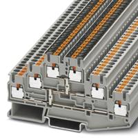 Phoenix Contact 3210512 Meeretageklem 5.2 mm Snelaansluiting Grijs 50 stuk(s) - thumbnail