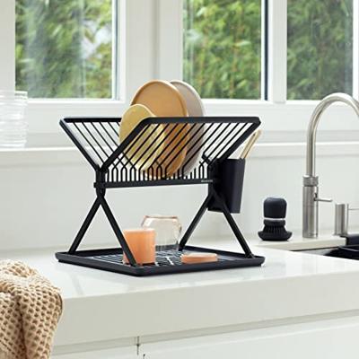 Brabantia sinkside inklapbaar afdruiprek dark grey