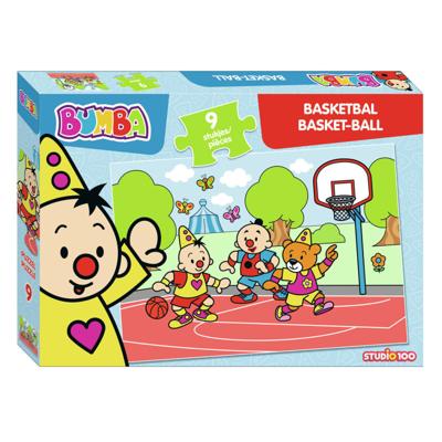 Bumba puzzel basketbal 9 stukjes