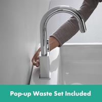 Hansgrohe Vernis Blend Wastafelmengkraan Chroom - thumbnail