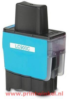 Brother LC-900C cartridge cyaan (eigen merk)