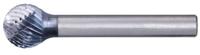 PFERD TOOLS 21112724 Freesstift Bol Lengte 49 mm Afmeting, Ø 10 mm Werklengte 9 mm Schachtdiameter 6 mm - thumbnail