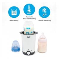 NUK Thermo 3in 1 Babyvoedsel verwarmer Wit, Zwart - thumbnail